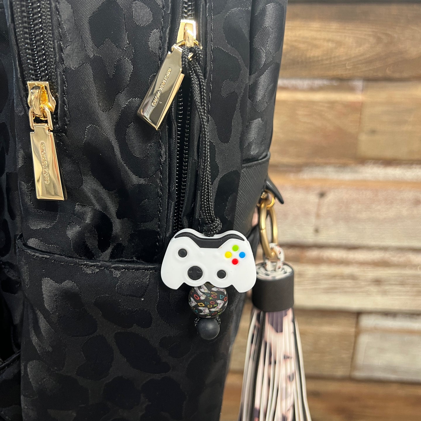 Game Controller Zipper Charm